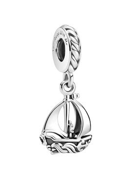 Pandora boat “sail away with me” dangle charm